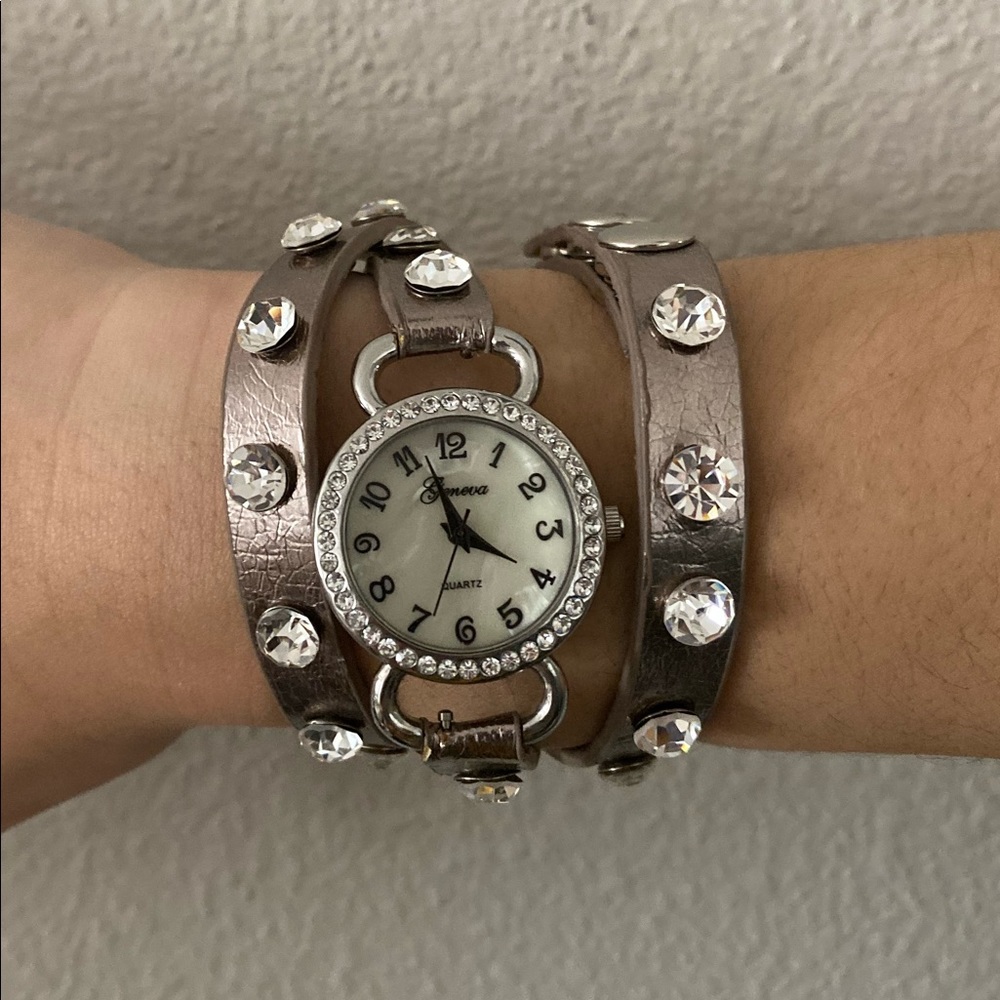 Caneca stainless steel wrap around watch